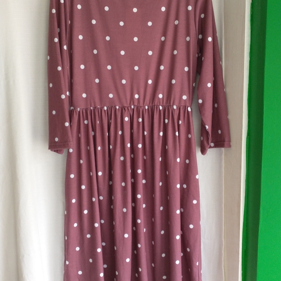 Women's Chvity Polka Dot Dress - size medium NWT - Picture 2 of 9